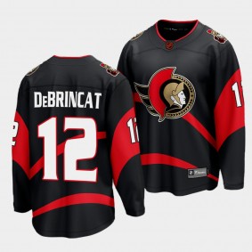 Ottawa Senators Alex DeBrincat Special Edition 2.0 Black 2022 Jersey Breakaway Player
