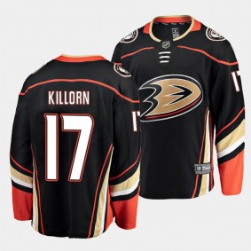 Alex Killorn Anaheim Ducks Home Black #17 Breakaway Player Jersey Men's