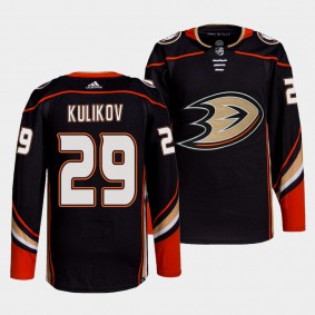 Dmitry Kulikov Anaheim Ducks Authentic Primegreen Black Breakaway Player Jersey