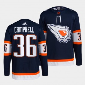 Jack Campbell Oilers Reverse Retro 2.0 Authentic Primegreen Navy Jersey