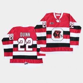 Jack Quinn OHL Ottawa 67's Red Jersey 2020 Draft