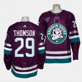 Lassi Thomson Anaheim Ducks Alternate Navy #29 Primegreen Authentic Pro Jersey Men's