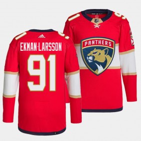 Oliver Ekman-Larsson Florida Panthers Home Red #91 Primegreen Authentic Pro Jersey Men's